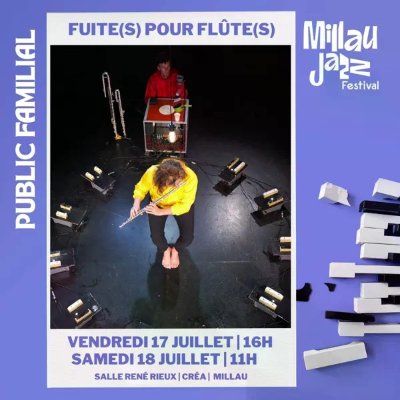 Fuite(s) pour Flûte(s) - Millau Jazz Festival 2026