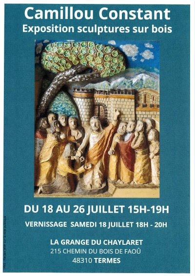 EXPOSITION SCULPTURES SUR BOIS