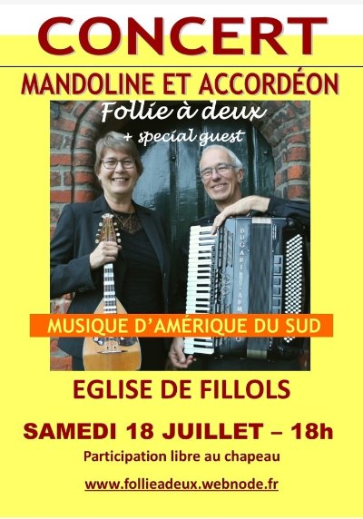 CONCERT MANDOLINE ET ACCORDÉON