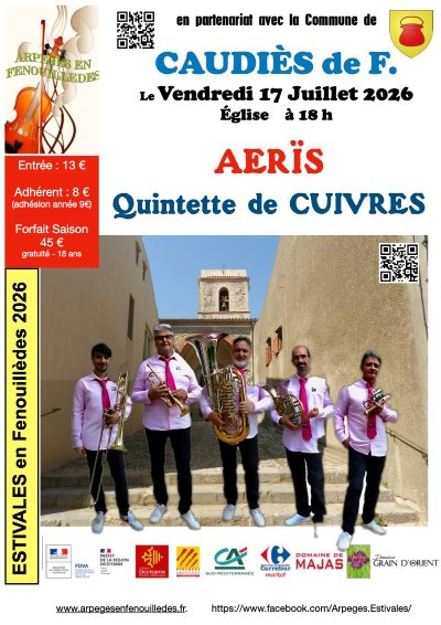 ESTIVALES EN FENOUILLÈDES - CAUDIES DE FENOUILLEDES