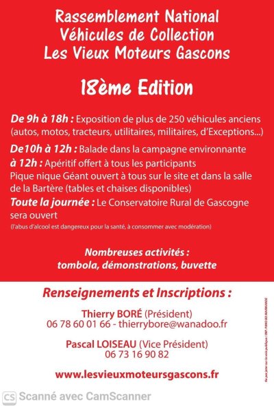 Grand rassemblement de véhicules anciens - 18° édition