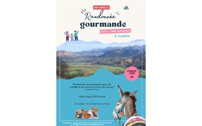 Randonnée gourmande avec l'âne Bouchon