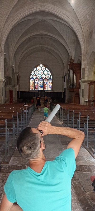 Visite ludique et sensorielle à Saint-Loup-Sur-Thouet, dans le cadre des Mercredis de l'été, en Airvaudais-Val du Thouet