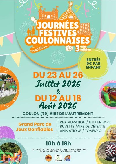 Journées festives coulonnaises à Coulon