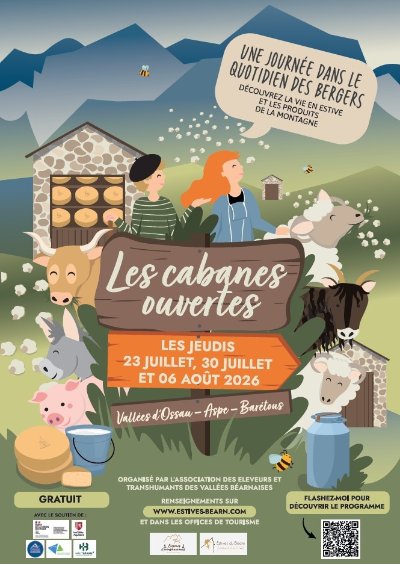 Cabanes ouvertes : Cabane de  Bious-Oumettes