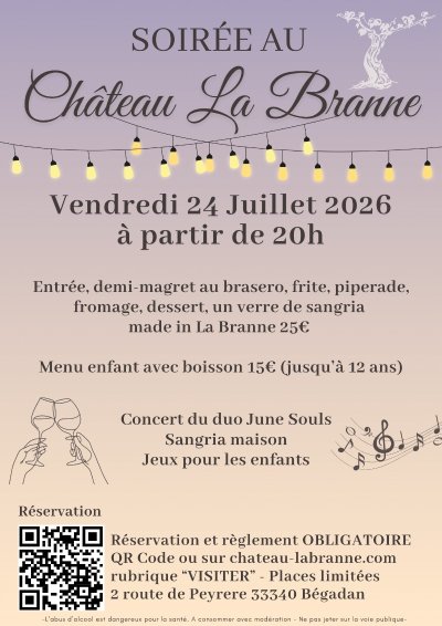 Visite nature, vignoble et gourmande au Château La Branne