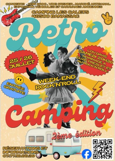 WEEK-END RETRO ROCK & ROLL AU CAMPING
