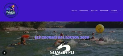 Swim-run organisé par le club de triathlon l’Armadoc Sport