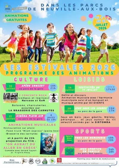 Jeux sportifs en famille - Les estivales