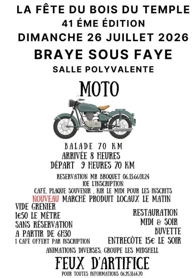 Fête du Bois du Temple
