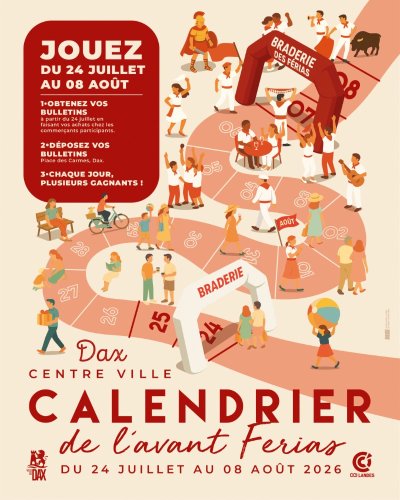 Le Calendrier de l'Avant Férias
