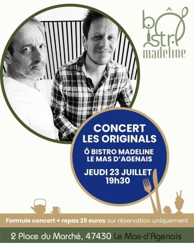 Concert Ô Bistro Madeline