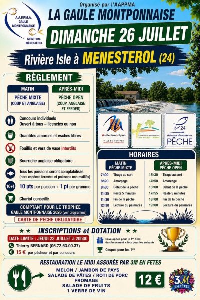 Concours de pêche