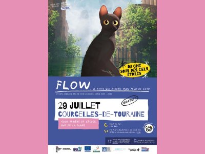 Ciné plein air "Flow, le chat qui n'avait plus peur de l'eau"