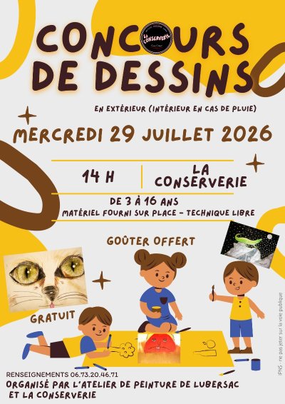 Concours de dessin pour les enfants