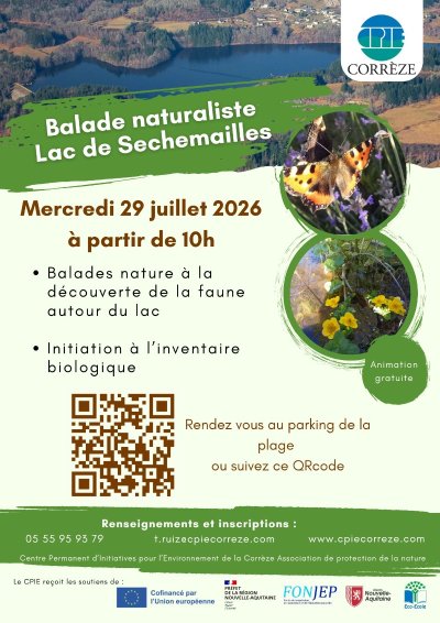 Balade naturaliste au lac de Séchemaille