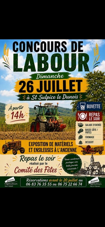 Concours de labour