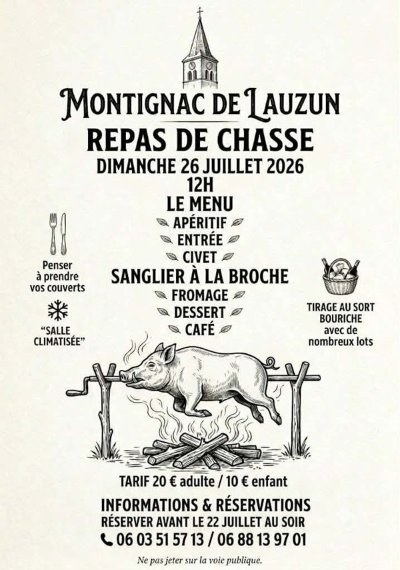 Repas de chasse