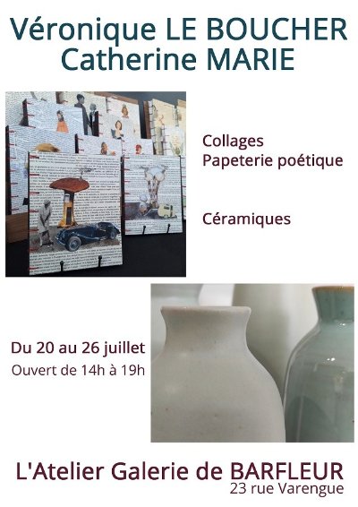 Exposition : Collage et papeteries poétiques