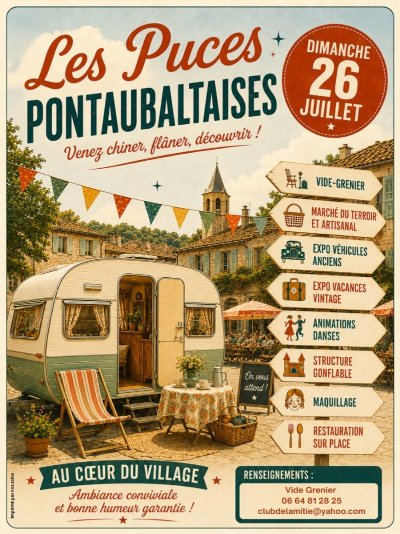 Puces Pontaubaltaises
