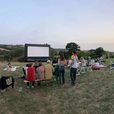 Cinéma en plein air - Maison de la Châtaigne