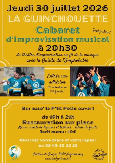 La Guinchouette - Cabaret d'improvisation musical