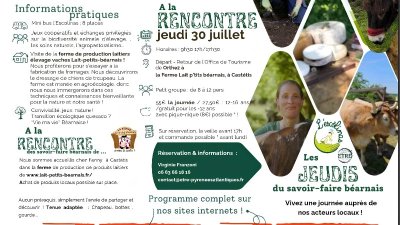 Les jeudis du savoir faire Béarnais