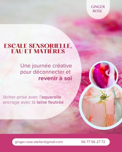 Escale sensorielle : une journée créative pour déconnecter et revenir à soi.