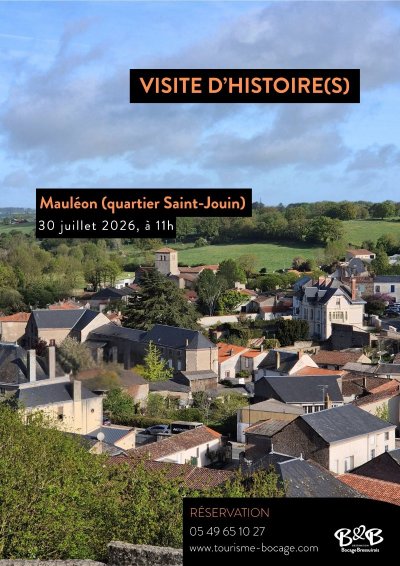 Visites d'histoire(s) - Le quartier Saint Jouin: entre prieuré et tanneries