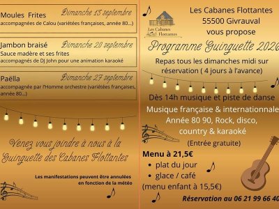 Guinguette aux Cabanes Flottantes