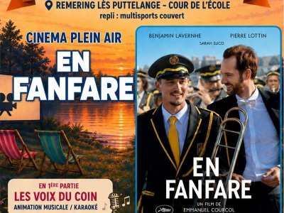 Festival les z'Étangs d'Art - cinéma de plein air  - En fanfare