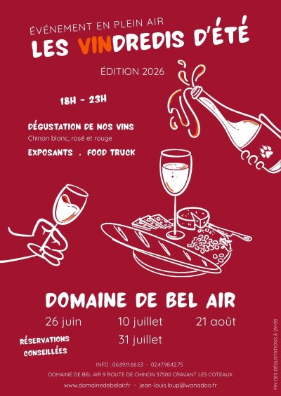 Les Vindredis d'Été au Domaine de Bel Air