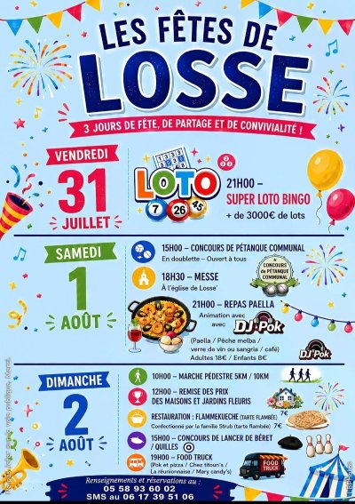Losse en fête