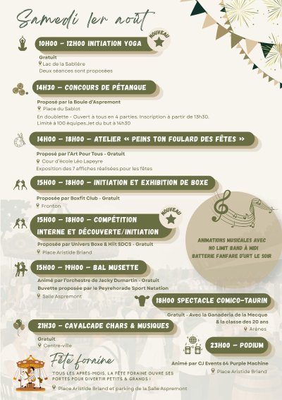 Fêtes de Peyrehorade
