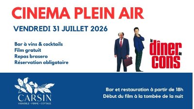 Cinéma Plein Air au Château Carsin