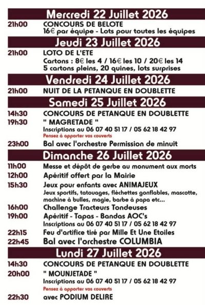 FÊTE À TOUTENS