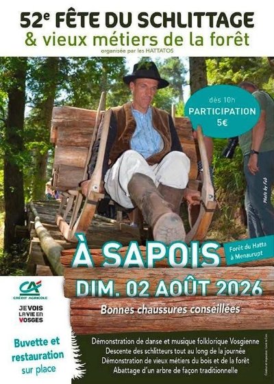 Fête du schlittage et des vieux métiers de la forêt