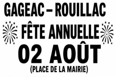 Fête annuelle de Gageac-et-Rouillac