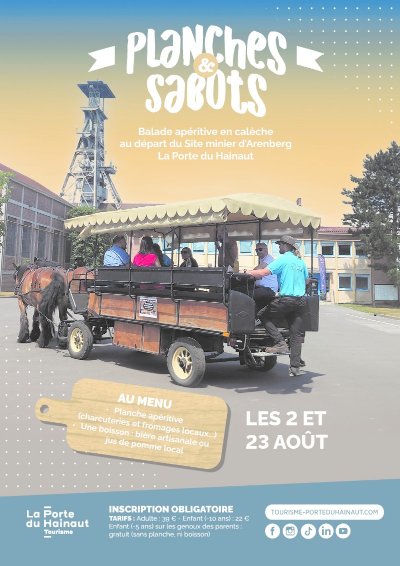 Planches & Sabots – Balade apéritive en calèche (Site minier)
