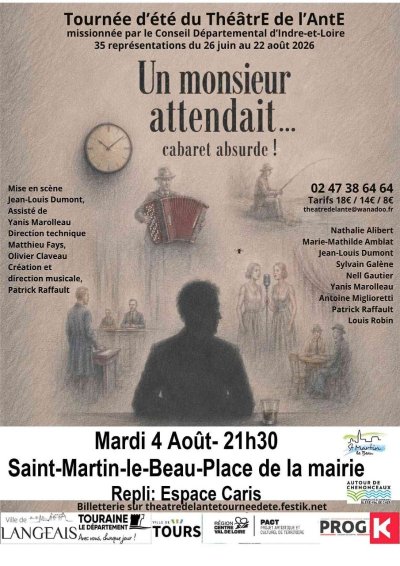 Cabaret absurde - Un monsieur attendait ... Théâtre de l'Ante