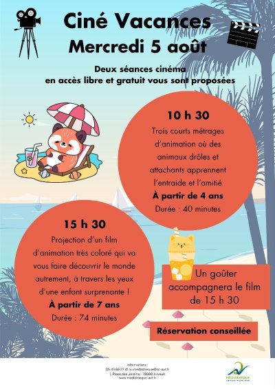 Ciné-vacances