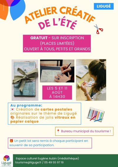 Atelier créatif Ligugé