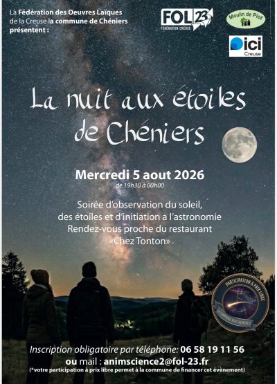 La nuit aux  étoiles