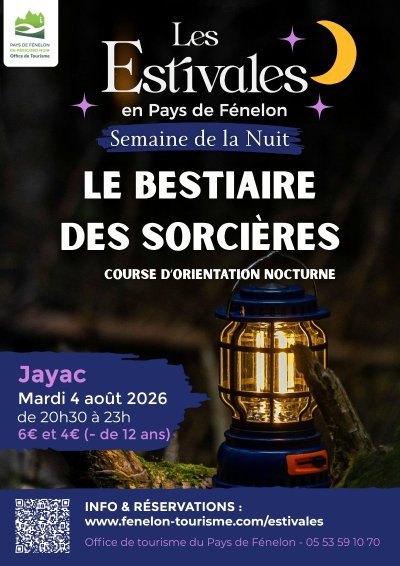 SEMAINE DE LA NUIT : Le bestiaire des sorcières - Course d'orientation nocturne