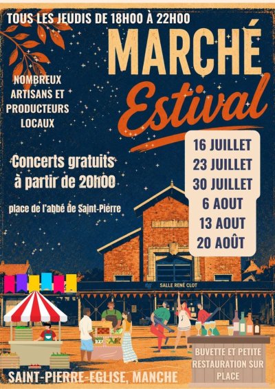 Marché estival