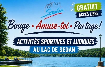 Lac de Sedan : Activités sportives et ludiques