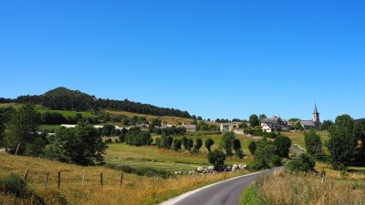 Une draille en Aubrac