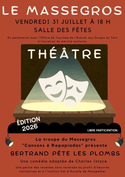THÉÂTRE "BERTRAND PÈTE LES PLOMBS"