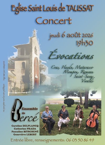Concert : Evocation par l'ensemble de Bercé