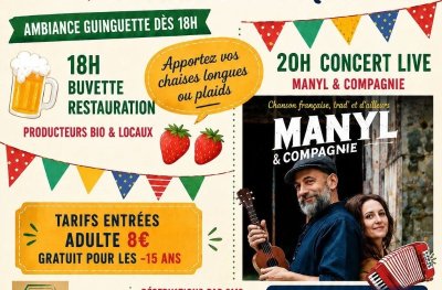Soirée concert sous les tilleuls